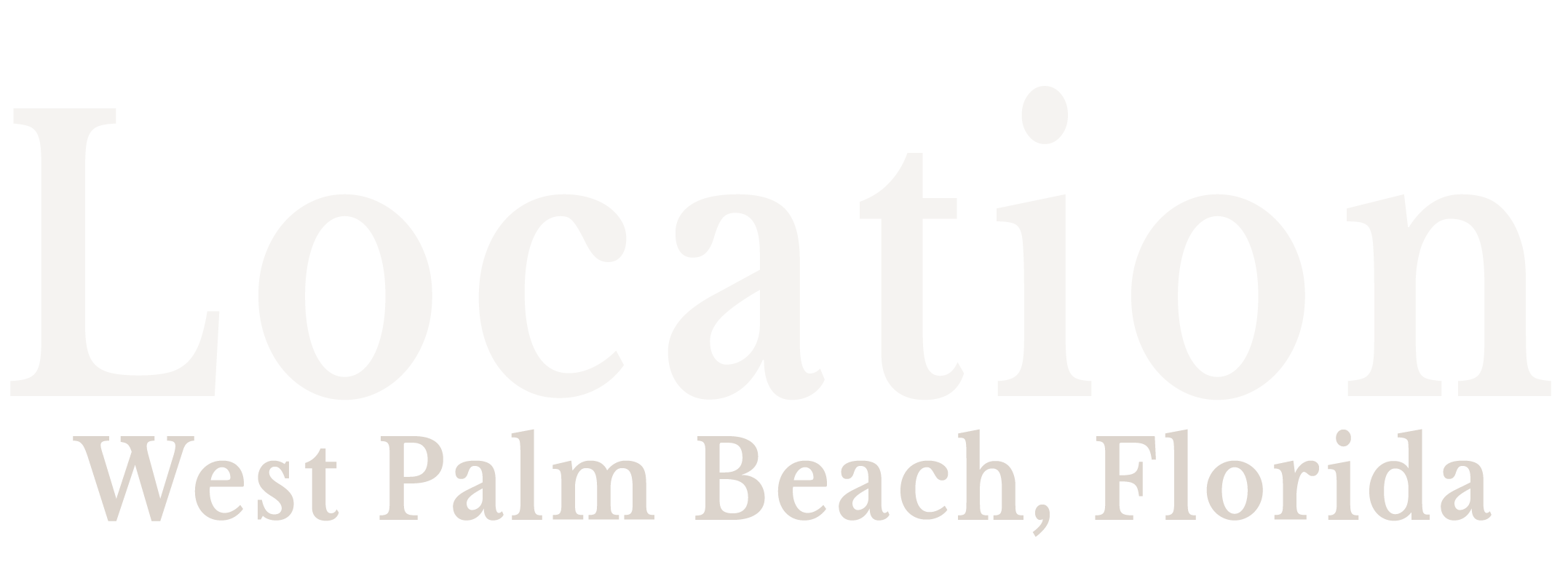 Location_text Location- West Palm Beach
